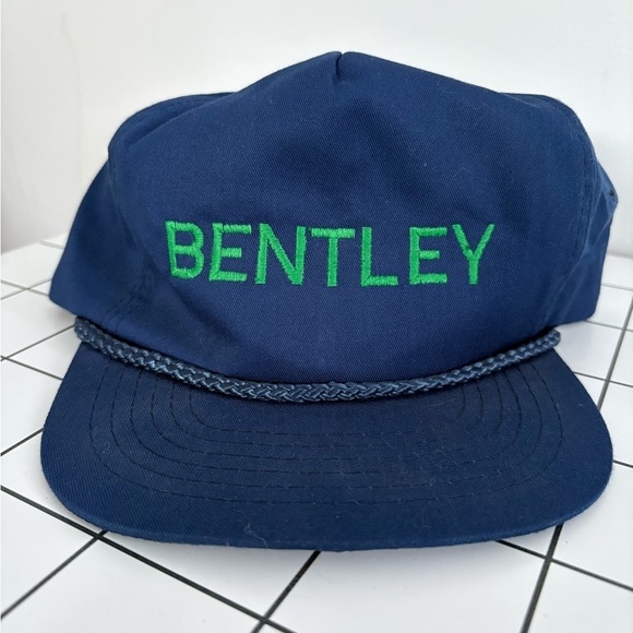 Vintage BENTLEY hat motorsports card 1990s trucker hat - Picture 1 of 6